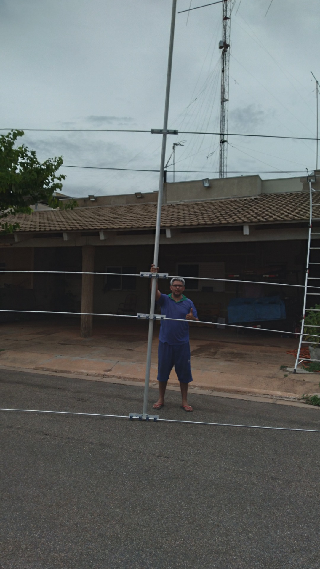 A 5 elemento OWA Yagi para 28MHz